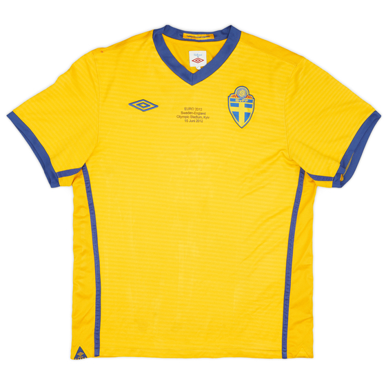 2010-11 Sweden Home Shirt - 6/10 - (XL)
