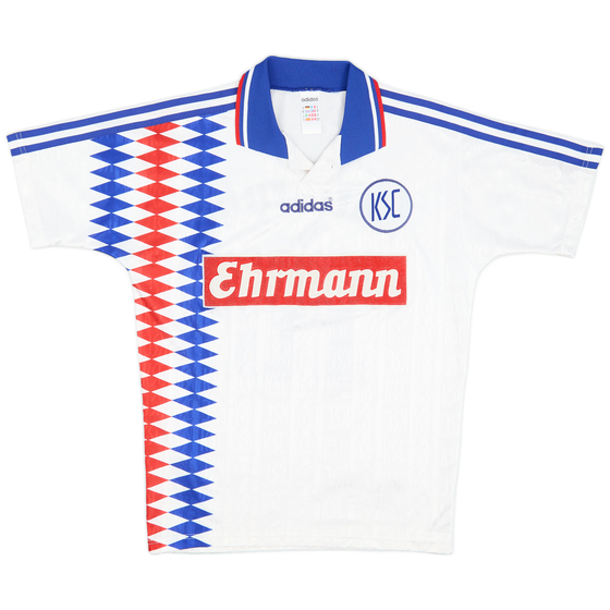 1995-96 Karlsruhe Home Shirt #10 - 8/10 - (S)