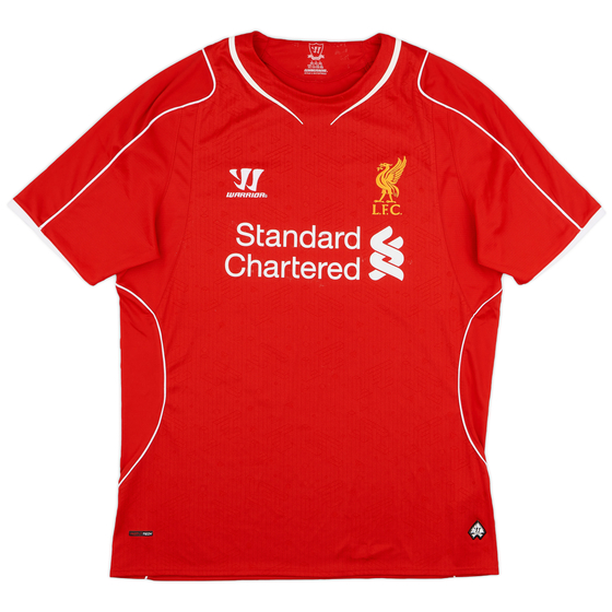 2014-15 Liverpool Home Shirt - 8/10 - (L)