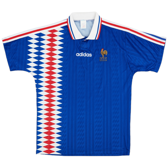 1994-96 France Home Shirt - 9/10 - (M)