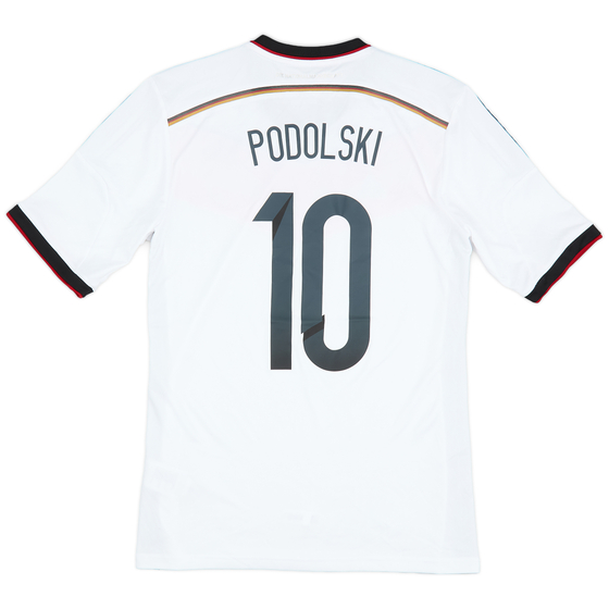 2014-15 Germany Home Shirt Podolski #10 - 10/10 - (M)