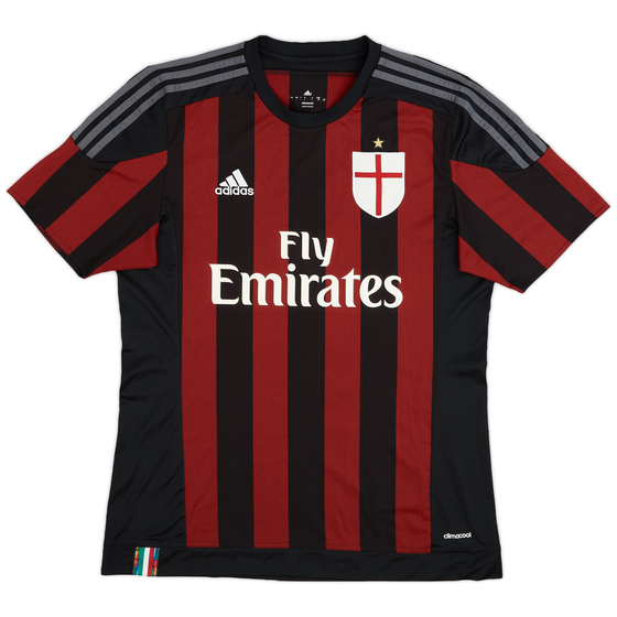 2015-16 AC Milan Home Shirt - 8/10 - (L)