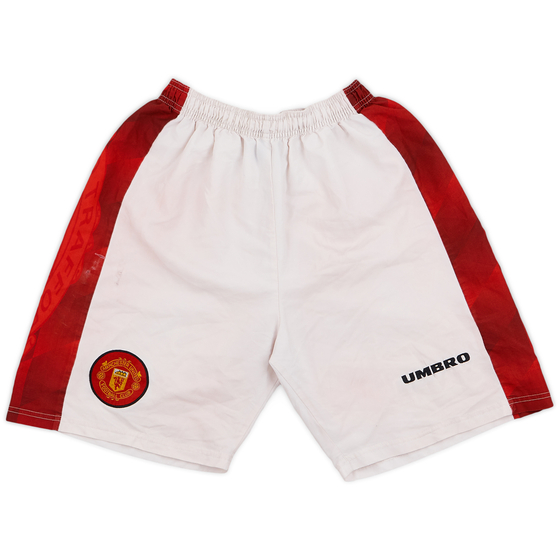 1996-97 Manchester United Home Shorts - 4/10 - (S)