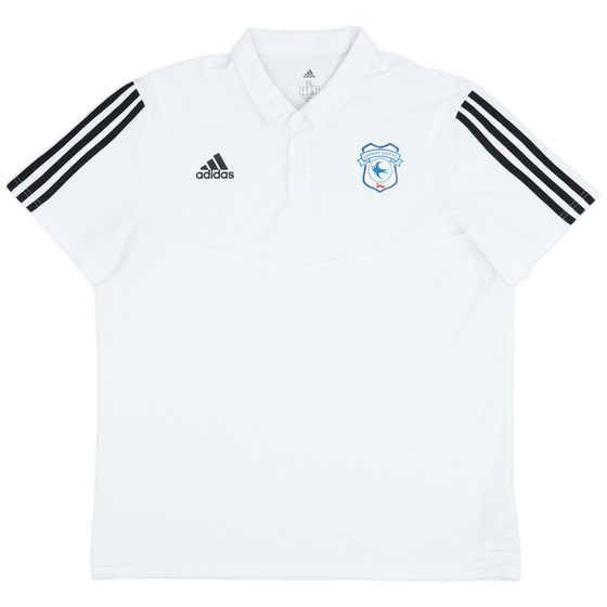 2019-20 Cardiff City adidas Polo Shirt - 8/10 - (XL)