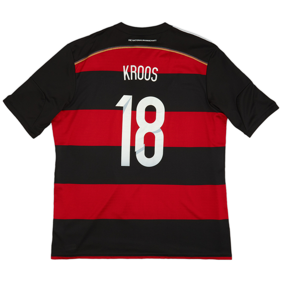 2014-15 Germany Away Shirt Kroos #18 - 9/10 - (XXL)