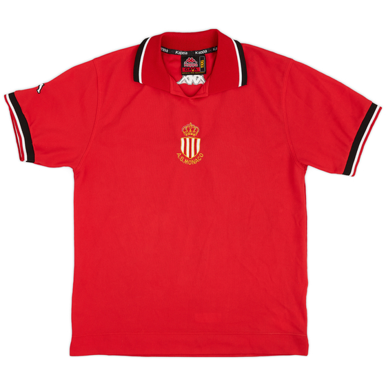 2000-01 Monaco Kappa Training Shirt - 8/10 - (XL.Boys)