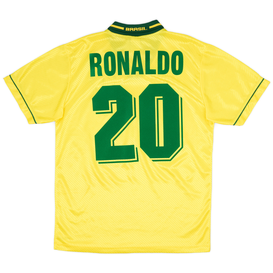 1994 Brazil Home Shirt Ronaldo #20 - 7/10 - (M)