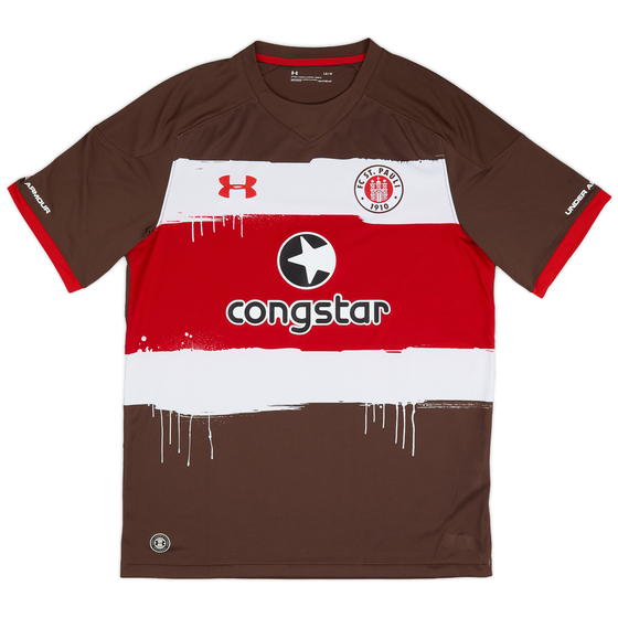 2017-18 St Pauli Home Shirt - 9/10 - (L)