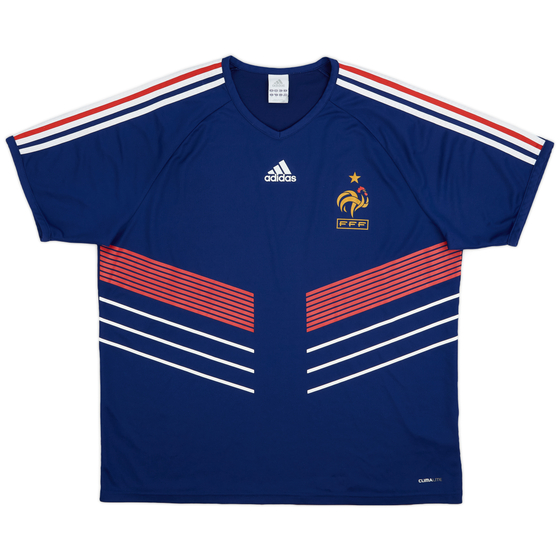 2009-10 France Basic Home Shirt - 9/10 - (XL)