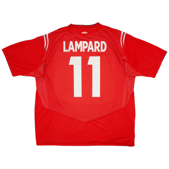 2004-06 England Away Shirt Lampard #11 - 9/10 - (3XL)