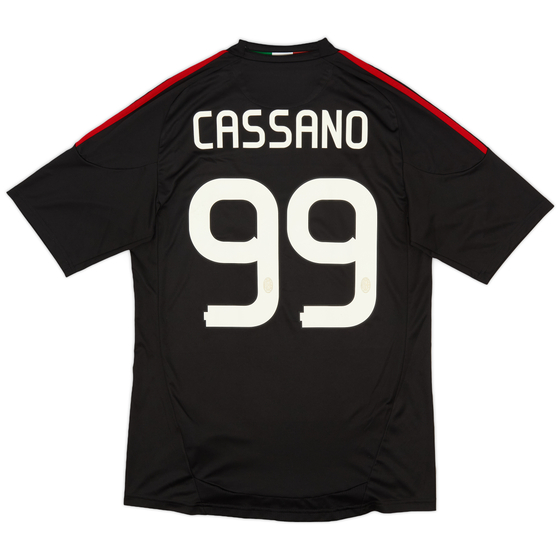 2010-11 AC Milan Third Shirt Cassano #99 - 8/10 - (M)