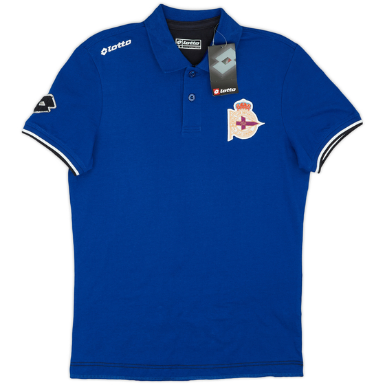 2014-15 Deportivo Lotto Polo T-Shirt (M)