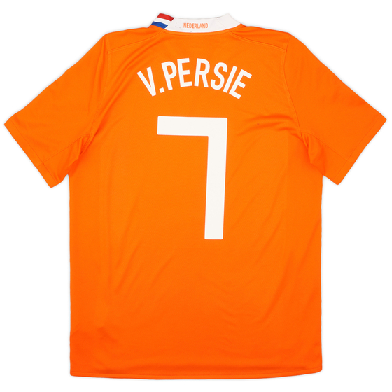 2008-10 Netherlands Home Shirt V.Persie #7