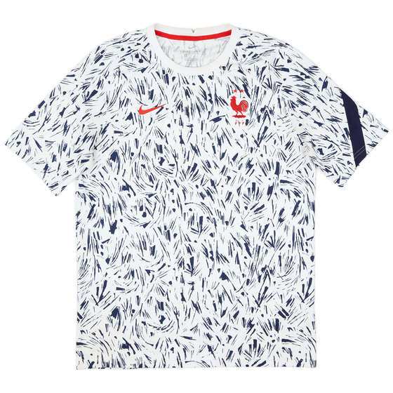 2020-21 France Nike Training Shirt - 9/10 - (L)