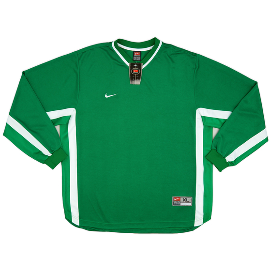 1998-99 Nike Template L/S Shirt - 9/10- (XL)