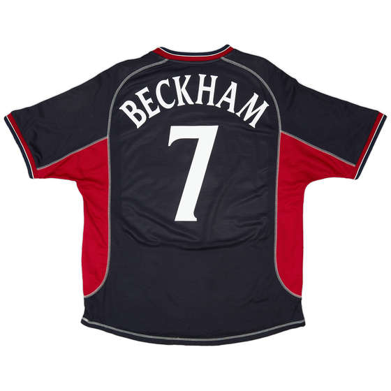 2000-01 Manchester United Third Shirt Beckham #7 - 6/10 - (XL)