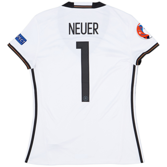 2015-16 Germany Home Shirt Neuer #1 - 10/10 - (Women's L)