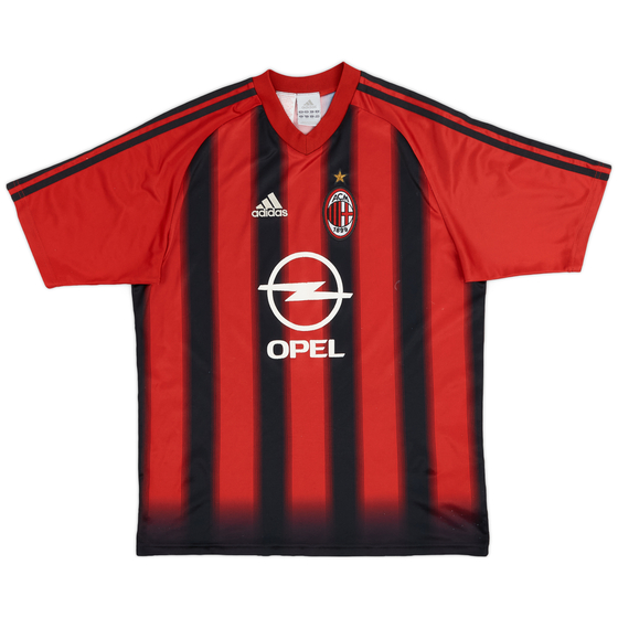 2004-05 AC Milan Home Shirt - 7/10 - (XL.Boys)