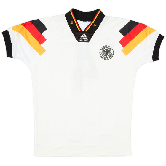 1992-94 Germany Home Shirt #4 - 6/10 - (S)