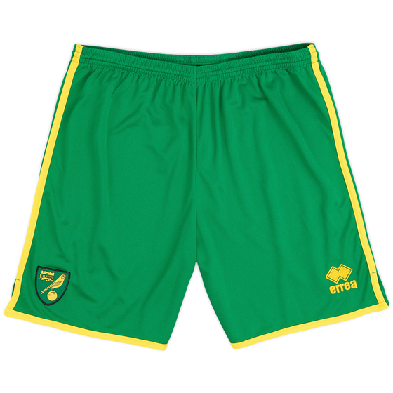 2014-15 Norwich Home Shorts - As New