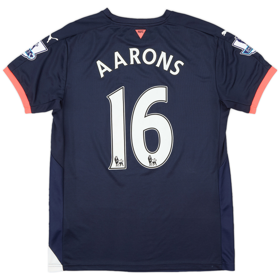 2015-16 Newcastle Third Shirt Aarons #16 - 9/10 - (M)