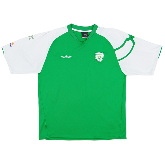 2004-05 Ireland Umbro Training Shirt - 9/10 - (XL)