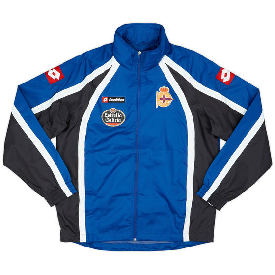 2010-11 Deportivo Lotto Windbreaker Jacket (XL)
