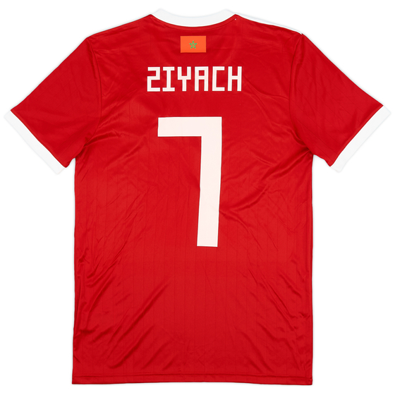 2018-20 Morocco Home Shirt Ziyach #7 - 9/10 - (S)