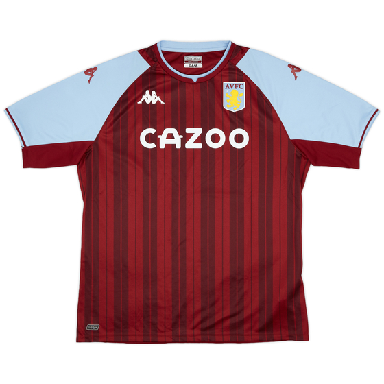 2020-21 Aston Villa Home Shirt - 9/10 - (3XL)