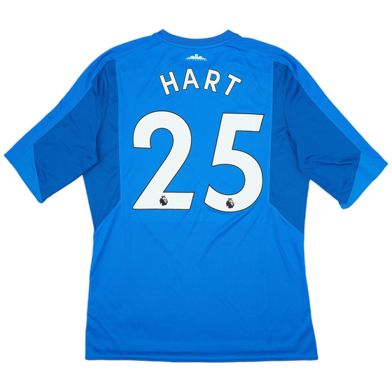 2017-18 West Ham Player Issue GK S/S Shirt Hart #25 - 10/10 - (L)