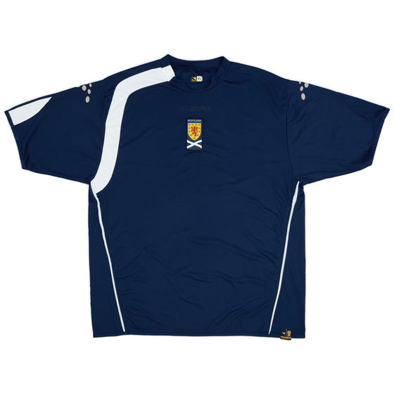 2005-06 Scotland Home Shirt - 4/10 - (XL)