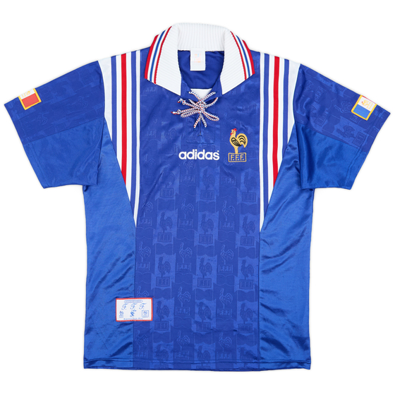 1996-98 France Home Shirt - 9/10 - (S)