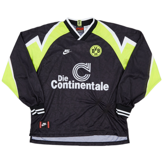 1995-96 Borussia Dortmund Away L/S Shirt - 4/10 - (XXL)