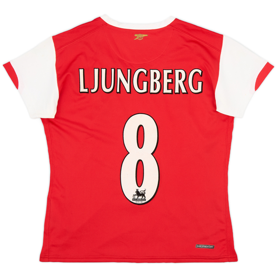 2006-08 Arsenal Home Shirt Ljungberg #8 - 6/10 - (Women's M)