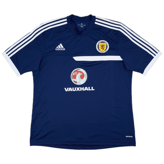 2013-14 Scotland adidas Training Shirt - 8/10 - (XL)