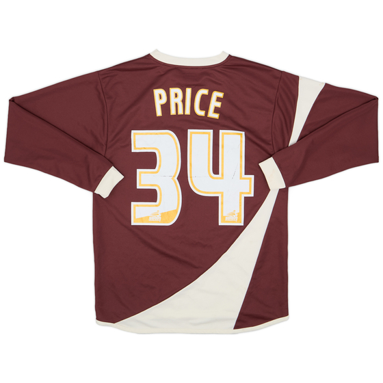 2005-06 Ipswich GK Shirt Price #34 - 4/10 - (L.Boys)