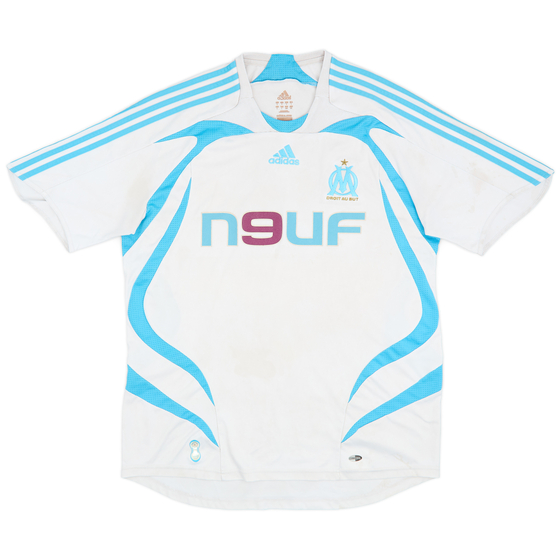 2007-08 Olympique Marseille Home Shirt - 3/10 - (L)