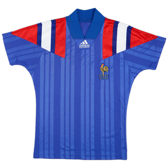 1992-94 France Home Shirt - 8/10 - (L.Boys)
