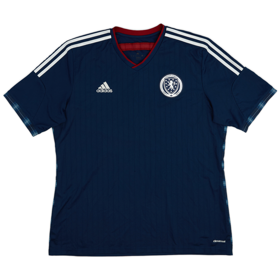 2014-15 Scotland Home Shirt - 8/10 - (XL)
