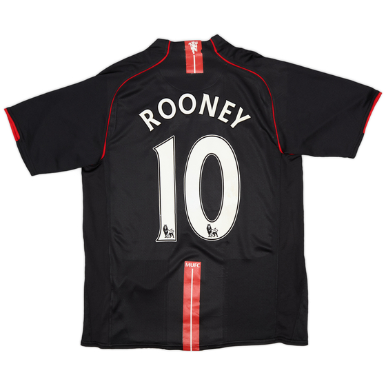 2007-08 Manchester United Away Shirt Rooney #10 - 6/10 - (L)
