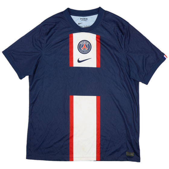 2022-23 Paris Saint-Germain Home Shirt - 5/10 - (XL)