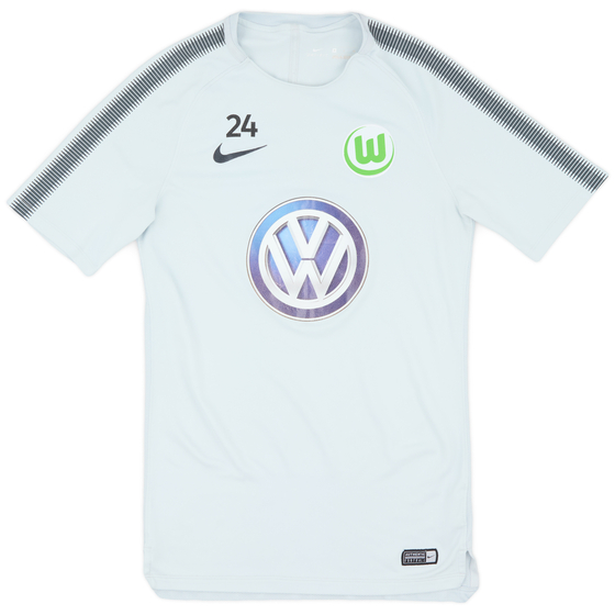2017-18 Wolfsburg Player Issue Training Shirt #24 - 7/10 - (S)