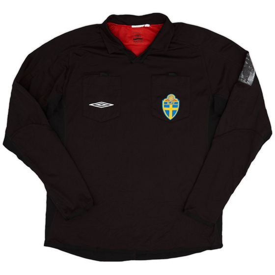 2000s Sweden Umbro Referee L/S Shirt - 5/10 - (XL)
