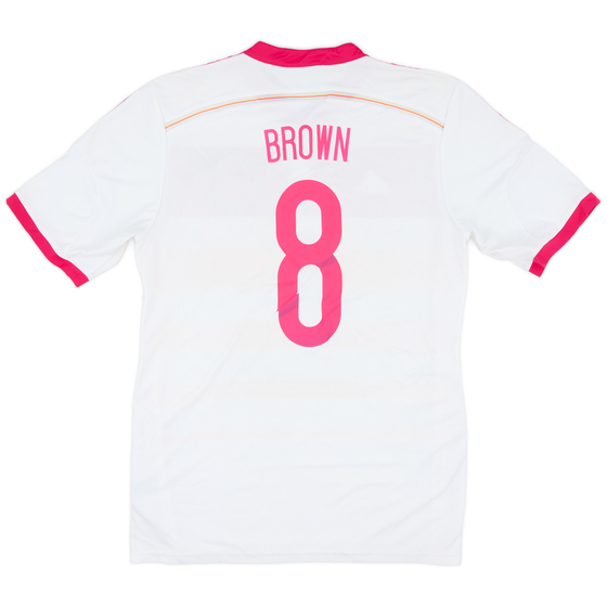 2014-15 Scotland Away Shirt Brown #8 - 8/10 - (L)