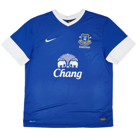 2012-13 Everton Home Shirt - 9/10 - (XL)