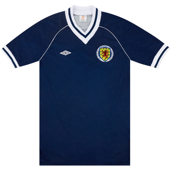 1982-83 Scotland Match Issue Home Shirt #14 (Narey)