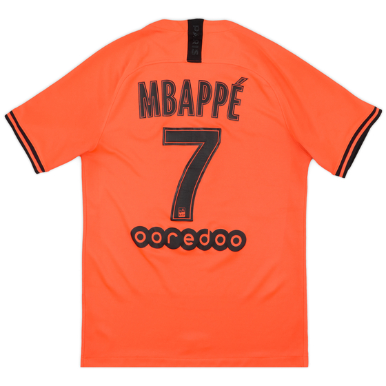 2019-20 Paris Saint-Germain Away Shirt Mbappé #7 - 9/10 - (S)