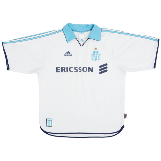 1998-99 Olympique Marseille Home Shirt - 6/10 - (L)