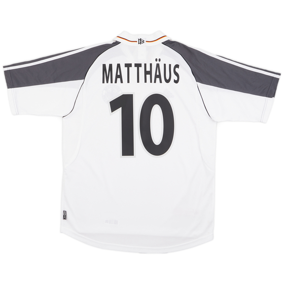 2000-02 Germany Home Shirt Matthäus #10 (L)