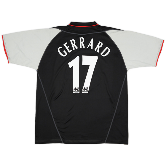 2002-04 Liverpool Away Shirt Gerrard - 8/10 - (XL)